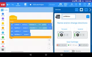 VEXcode V5 screenshot 2