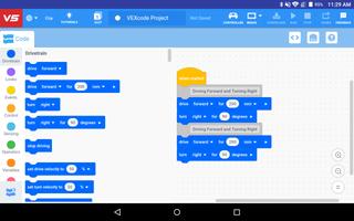 VEXcode V5 تصوير الشاشة 1
