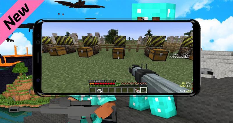 Guns Mod For Minecraft Pe For Android Apk Download
