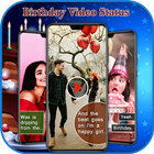Birthday  Video Status icône