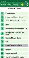 Nahwu Shorof Lengkap capture d'écran 1