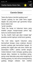 Cerita Hantu Horor Misteri - Kisah Seram & Nyata capture d'écran 2