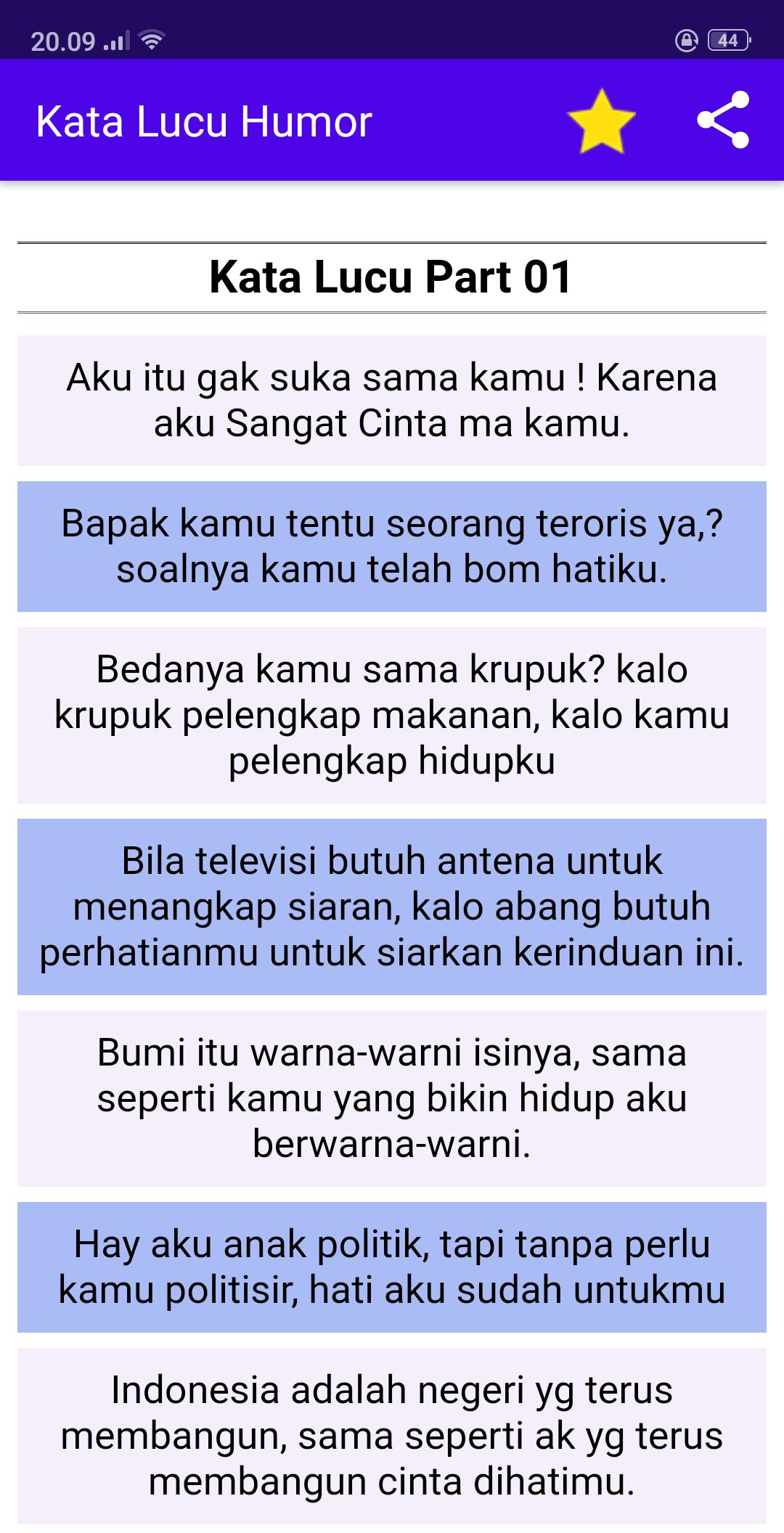 Kata Lucu Humor Gokil Terbaru For Android Apk Download