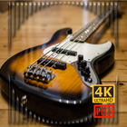 Guitare Musique Love HD 4K icône