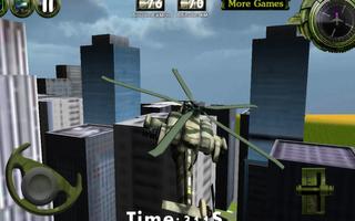 Helicóptero Militar Flight Sim imagem de tela 2