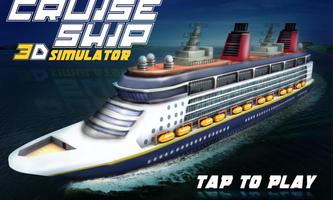 Kapal Cruise simulator 3D penulis hantaran
