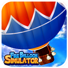 Hot air balloon - flight game icône
