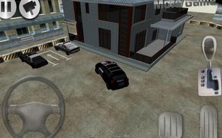 3D Police Car Parking poster