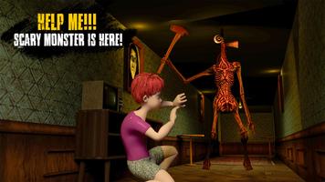 Siren Head Horror Granny Mod Cartaz