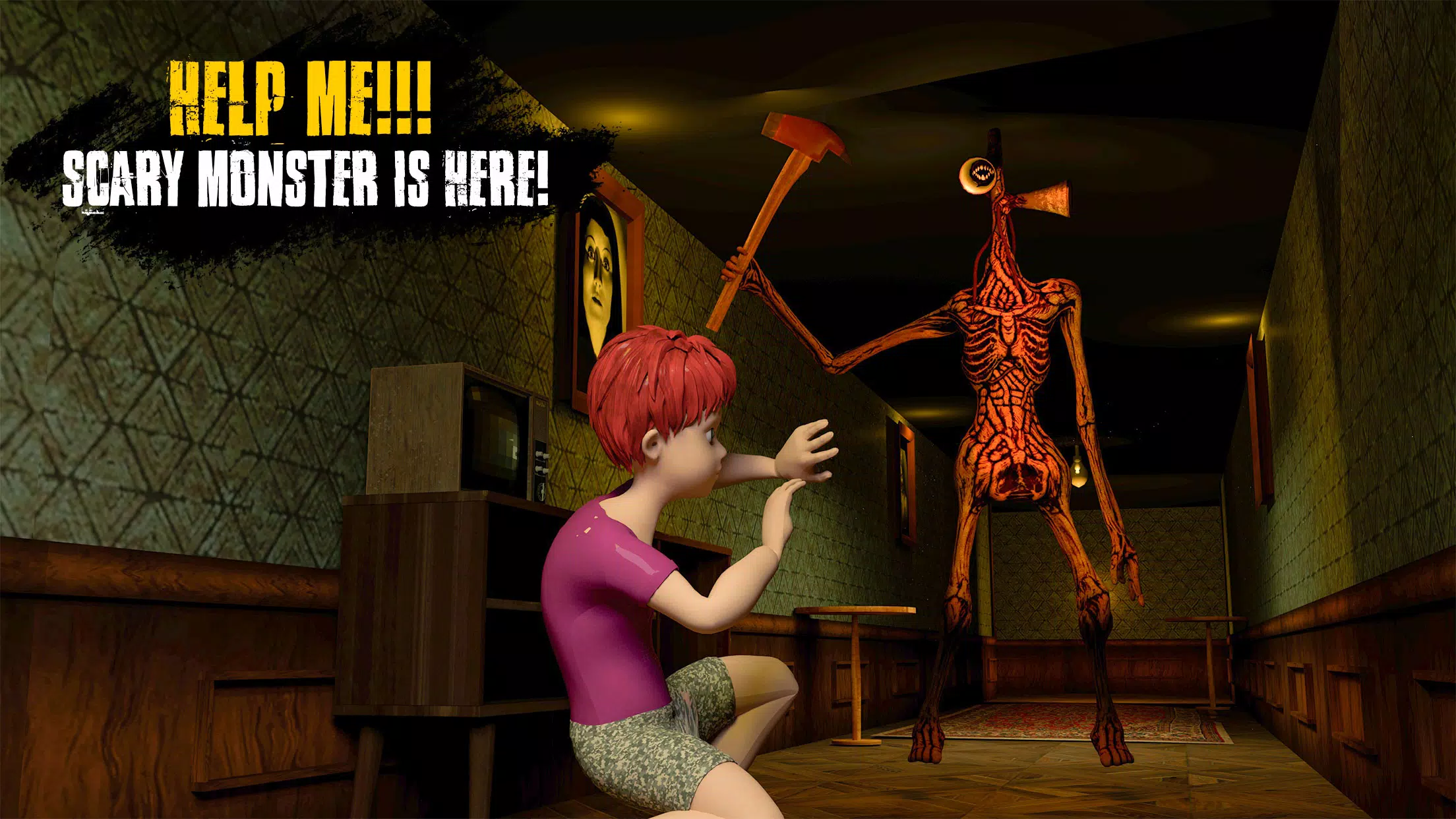 Siren Head Horror Escape Games android iOS apk download for free