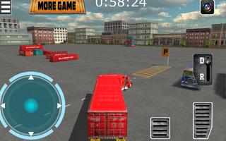 18 Wheels Truck Driver 3D capture d'écran 1