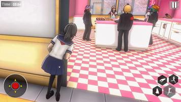 Anime Japanese Girl Life Games captura de pantalla 3