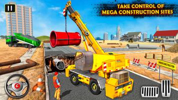 City Construction Simulator 3d-poster