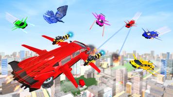 War Robot Pigeon Car Games syot layar 1