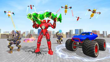 War Robot Pigeon Car Games syot layar 2