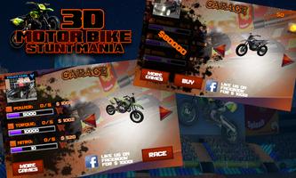 3D Motor Bike Stunt Mania 스크린샷 1