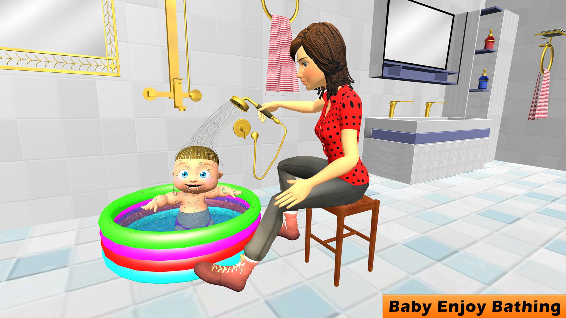 New Virtual Mother Life Simulator Baby Care Games For Android Apk Download - roblox simulator baby