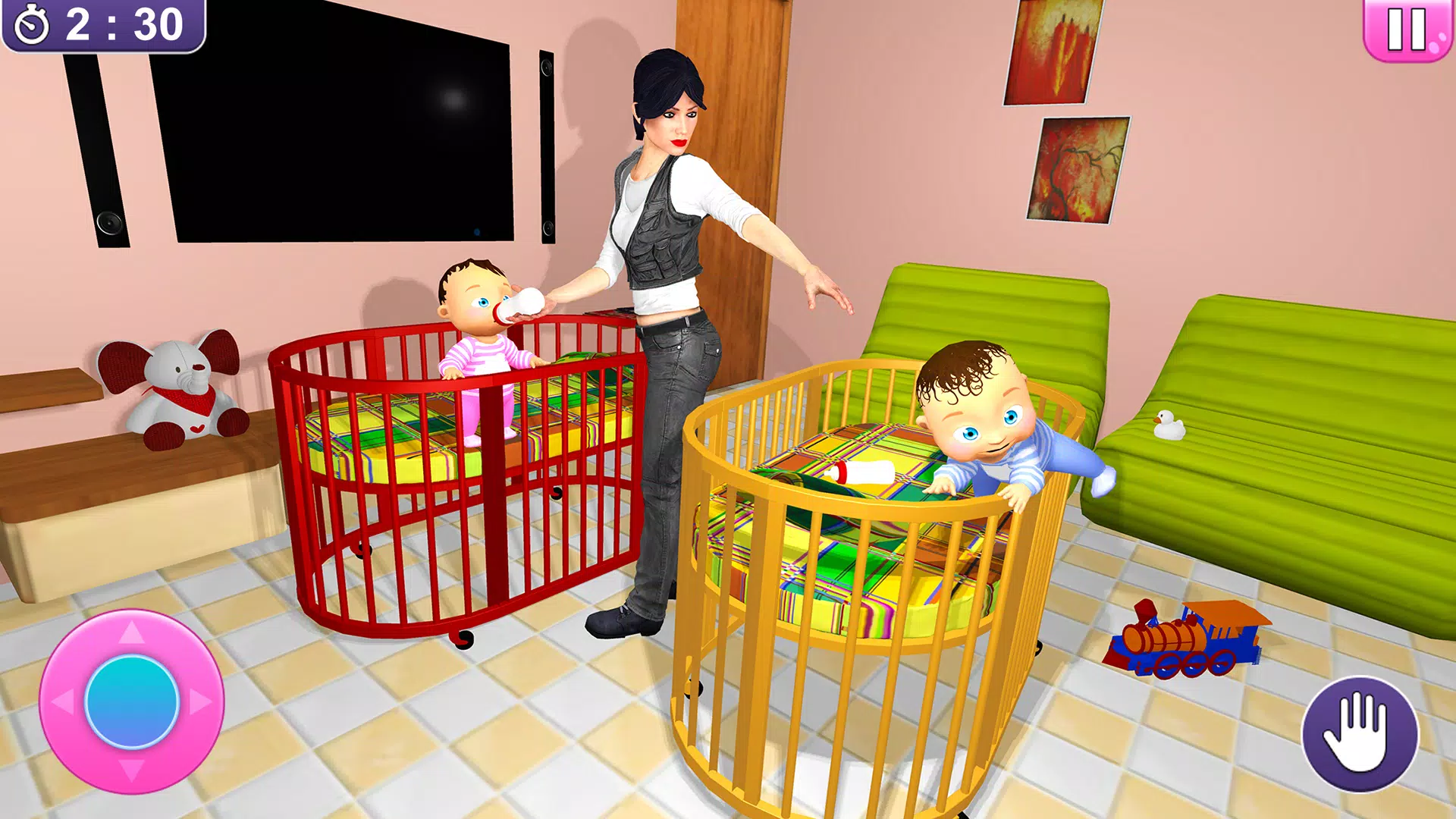 Virtual Baby Life Simulator : Mother Care Games 3D