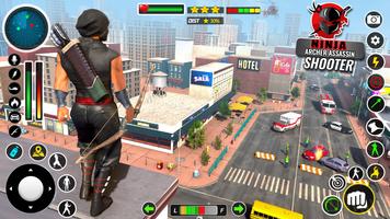 Ninja Archer Assassin Shooter پوسٹر