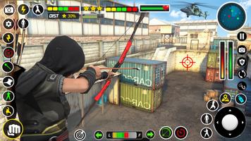 Ninja Archer Assassin Shooter اسکرین شاٹ 1