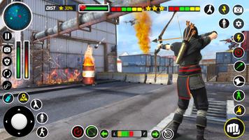 Ninja Archer Assassin Shooter screenshot 2