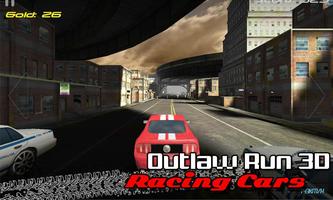Outlaw run 3D - Racing Cars Affiche
