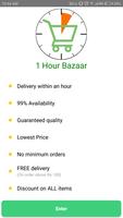 1 Hour Bazaar Cartaz