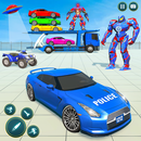 Robot Battle: Police Car Games APK