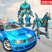 Modern Police Dog Transform Robot Shooting Games