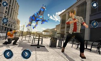 Modern Police Dog Transform Robot Shooting Games screenshot 2