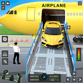 Airplane Pilot Car Transporter ícone