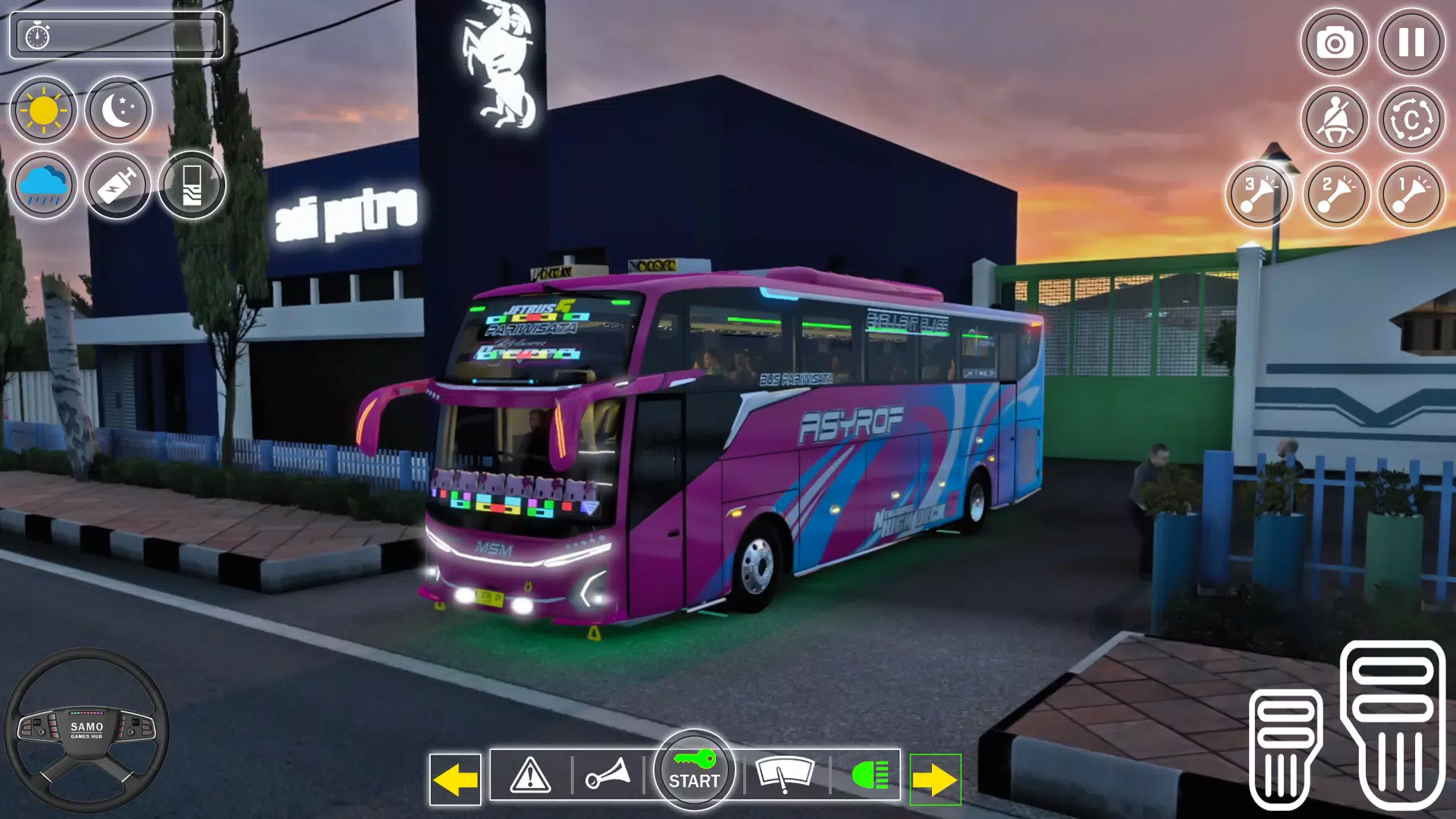 Euro City Bus Games Simulator