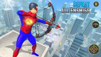 Flying Superhero Wala Game পোস্টার