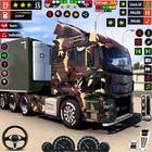 Army Truck Transport Game 2023 icône