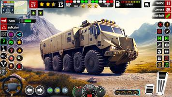Army Truck Transport Game 2023 capture d'écran 1
