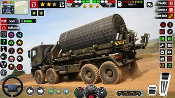 Army Truck Transport Game 2023 capture d'écran 3