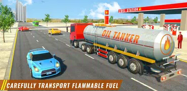 Real Truck Oil Tanker Games