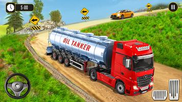 Real Truck Oil Tanker Games syot layar 2