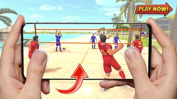バレーボール3Dオフラインシミュレーションゲーム スクリーンショット 2