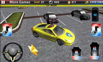 Auto Parkplatz 3D: Police Cars Screenshot 3