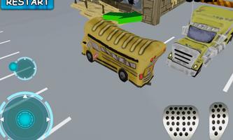 Cartoon 3D car parking captura de pantalla 2