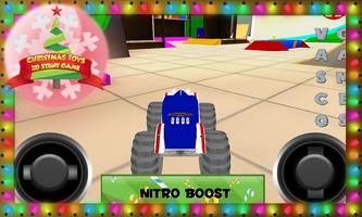 Kerst speelgoed 3d stunt Game screenshot 2