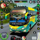 Tourist Bus 3D Fahrt Sim Zeichen