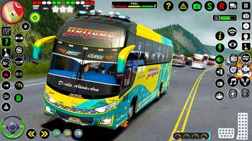 nous Autobus 3D Conduire Sim Affiche
