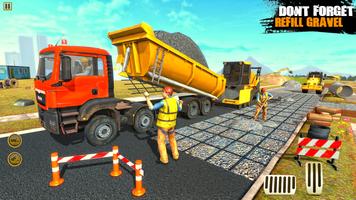 City Road Construction Games capture d'écran 3