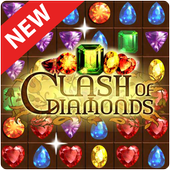 ダイヤモンドの衝突 - 3つの宝石の試合 アイコン