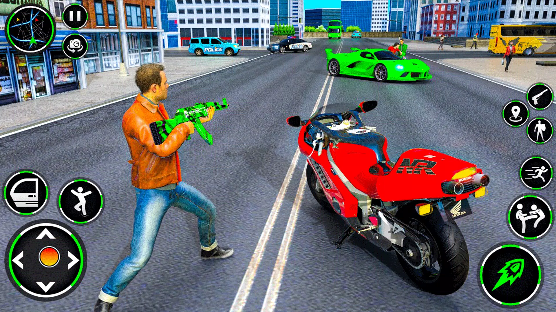 Baixar Gangster Miami: Crime City War recente 0.1 Android APK