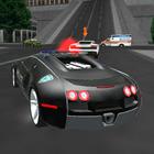Crazy Driver Police Duty 3D icône