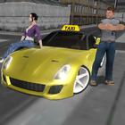 瘋狂出租車司機3D責任 taxi 3d simulator 圖標