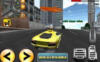 瘋狂出租車司機3D責任 taxi 3d simulator 海報